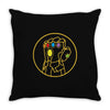 thanos gauntlet 3 Throw Pillow