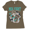 mma Ladies Fitted T-Shirt