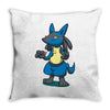 aura peeker Throw Pillow