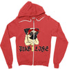PUG LIFE Zipper Hoodie