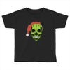 santa clous skeleton Toddler T-shirt
