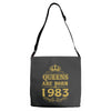 queens are born in 1983 Adjustable Strap Totes