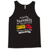 you can't buy happiness but you can live in canada Tank Top