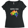 Vote Yes Australia Women's Triblend Scoop T-shirt