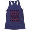 Emo Gothic Ugly Christmas Sweater Racerback Tank
