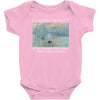 Claude Monet impression Sunrise Baby Bodysuit
