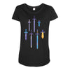 master swords Maternity Scoop Neck T-shirt