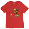 me and mr V-Neck Tee