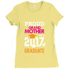 Class of 2017 Proud GrandMother Graduation Ladies Fitted T-Shirt