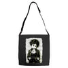 back in the old days Adjustable Strap Totes