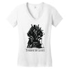 throne of games Women's V-Neck T-Shirt