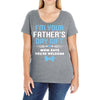 I'm Your Father's Day Gift Mom Says You're Welcome Baby Boy Ladies Curvy T-Shirt