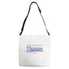 don't blame me i voted for thanos Adjustable Strap Totes