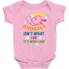 caring for animals isn't what i do it's who i am Baby Bodysuit