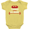 Training to beat All Might Baby Onesie
