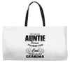 I&rsquo;m Called Auntie Because I&rsquo;m Way Too Cool To Be Called Grandma Weekender Totes