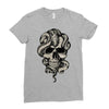 skull snake Ladies Fitted T-Shirt
