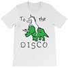 To The Disco (Unicorn Riding Triceratops) T-Shirt