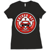 raider red Ladies Fitted T-Shirt