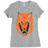 cursed fox Ladies Fitted T-Shirt