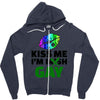 kiss me im gay Zipper Hoodie