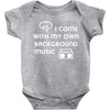 i come with music Baby Bodysuit