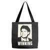 charlie sheen   winning   official Tote Bags