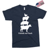friends not food white Exclusive T-shirt