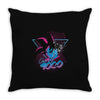 over 9000 80's Throw Pillow