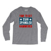 star spangled hammered Long Sleeve Shirts