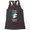 Funny Unicorn Racerback Tank