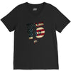 team 10 american flag V-Neck Tee