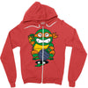 lucky turtle Zipper Hoodie