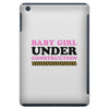Baby Girl Under Construction iPad Mini
