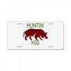 hantin hog License Plate
