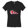 kirby nesting dolls Women's V-Neck T-Shirt