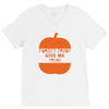 halloween forget candy give me tacos pumpkin V-Neck Tee