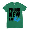 proud new boy Ladies Fitted T-Shirt