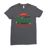 we wish you happy holidays &amp; merry christmas Ladies Fitted T-Shirt