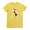 come here Ladies Fitted T-Shirt