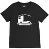 stolzer lkw fahrer trucker disponent V-Neck Tee