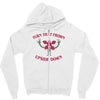 turn that frown upside down Zipper Hoodie