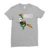 mermaid halloween Ladies Fitted T-Shirt
