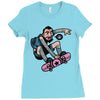 peace yoh! Ladies Fitted T-Shirt