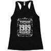 vintage made in 1989 perfectly aged a living legend Racerback Tank