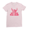 lifes tough Ladies Fitted T-Shirt
