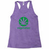 vegetarian sweet leaf Racerback Tank