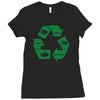 rock paper scissors Ladies Fitted T-Shirt