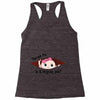 August Peeking Out Baby Girl Racerback Tank