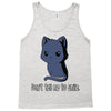 don't tell me to smile Tank Top